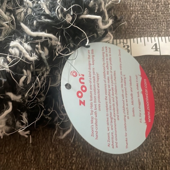 ZOONI XS (0-6 mos.) baby hat beanie balaclava NWT - Picture 4 of 4